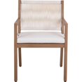 thumbnail image 4 of Afuera Living Cream Outdoor Patio Dining Arm Chair (Set of 2), 4 of 10