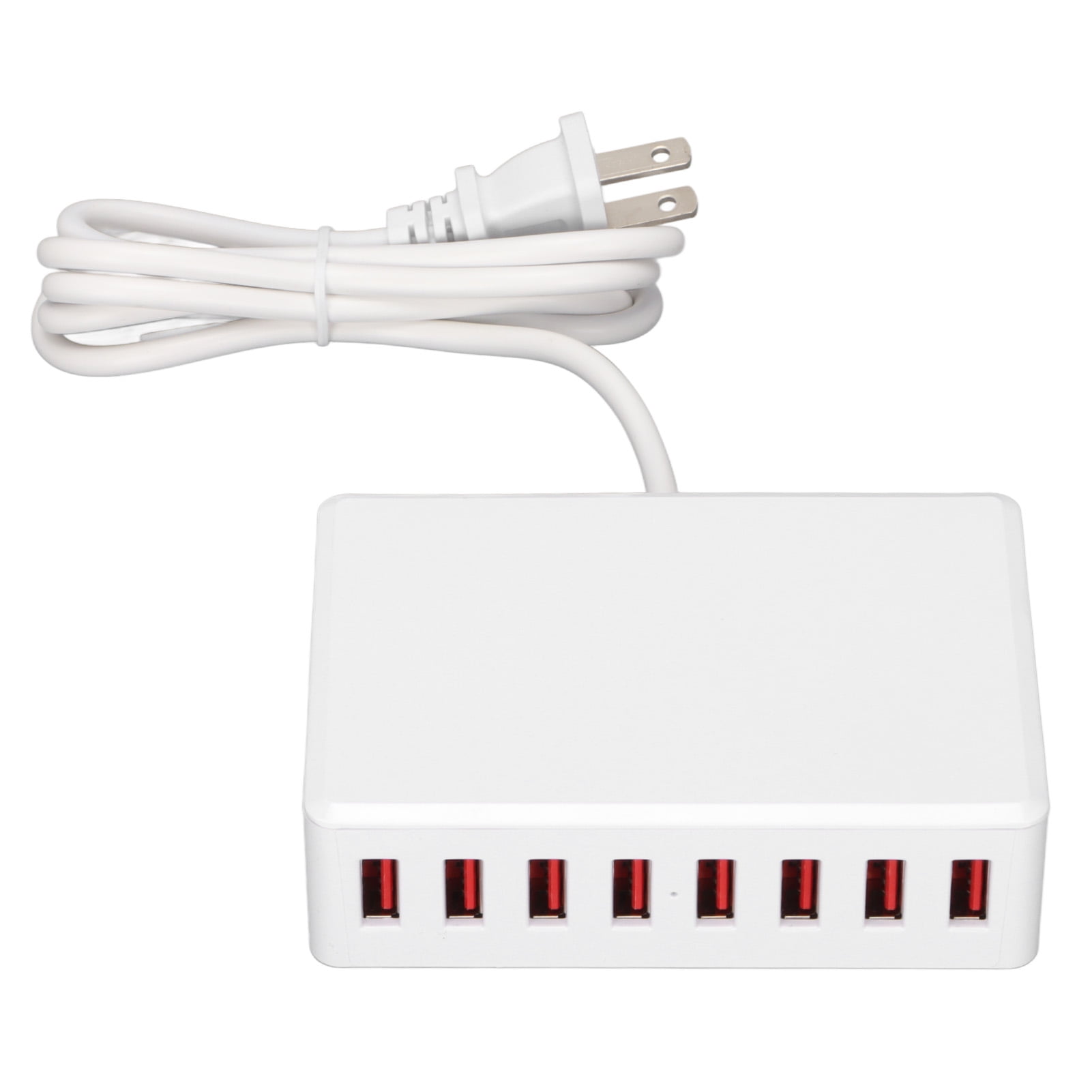 Oubit Chargeur de Bureau Port, Chargeur Multi USB 50w Multi Port Chargeur Mural USB Multi Port pour Plusieurs Appareils Haute Performance