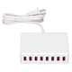 thumbnail image 2 of Cargador USB múltiple, cargador USB múltiple de 50W, puerto de escritorio, cargador USB múltiple, estético elegante, 2 of 8