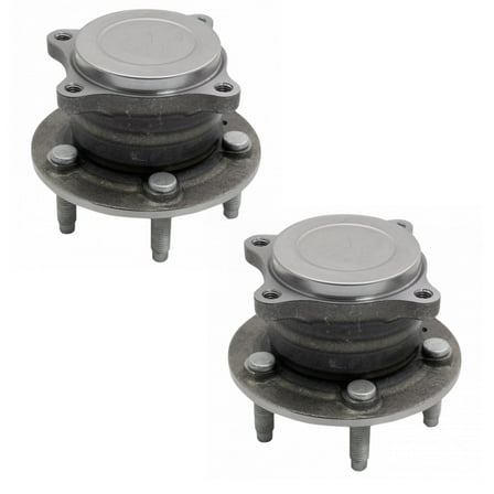 TRQ Rear Wheel Bearing & Hub Assembly Pair LH RH Sides for Chevrolet Cruze BHA52169