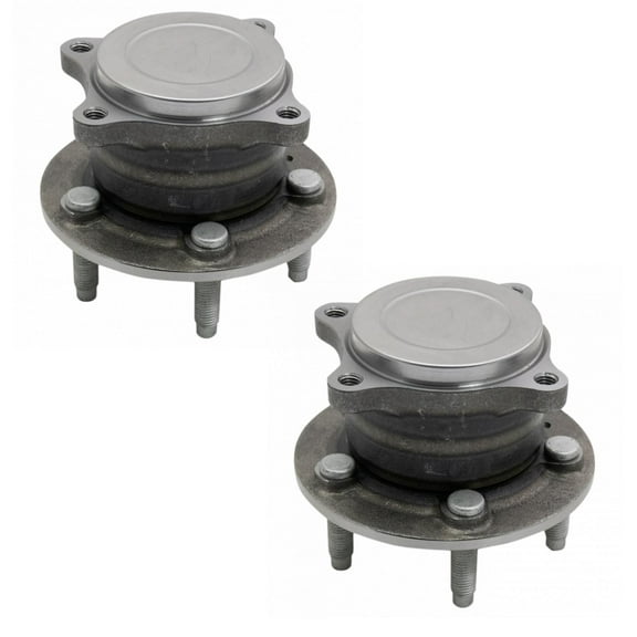 TRQ Rear Wheel Bearing & Hub Assembly Pair LH RH Sides for Chevrolet Cruze BHA52169