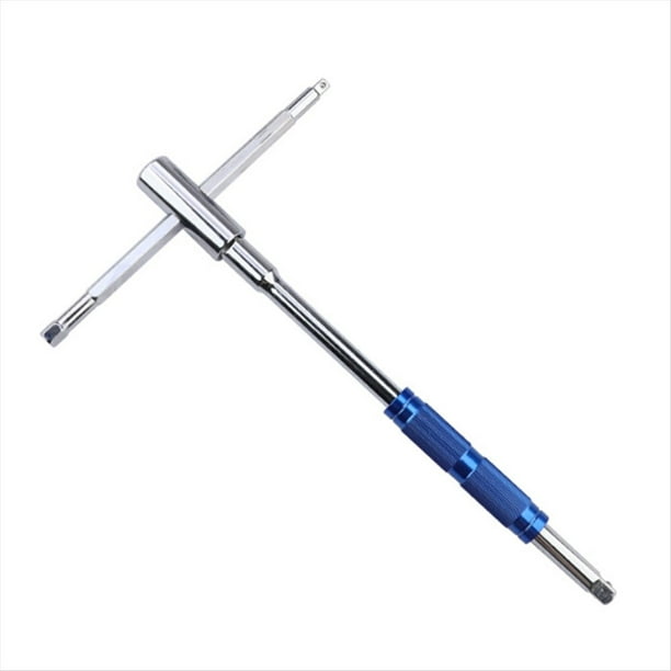 Llave Hexagonal con en T, Versátil y Ajustable, para Mantenimiento de Automóviles y Motocicletas. Giratorio Hexagonal con en T.