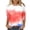 Red#01, variant on JTZGDY Plus Size Womens Independence Day Tops Loose Fit Casual Dressy American Flag Printed Summer 3/4 Length Sleeve Oversized Crewneck Graphic Holiday Tees Shirt Red#02 S