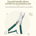 thumbnail image 3 of Maoww Stainless Steel Precision Trimming With Non-Slip Handle Nail Clippers For Manicure Sharp Edge black, 3 of 6