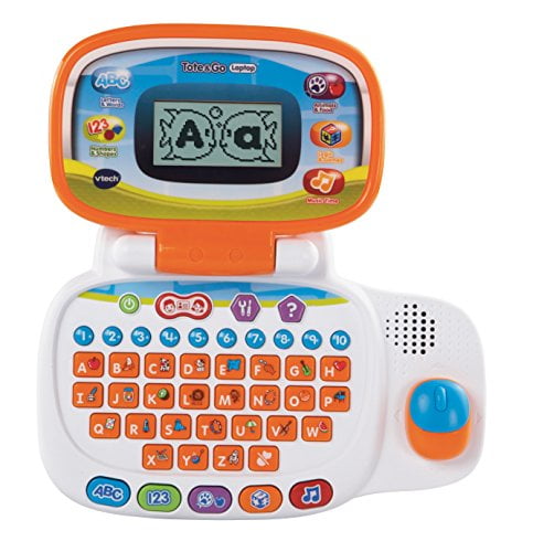 New Vtech Tote and Go Laptop Educational Learning Toy Orange Color 