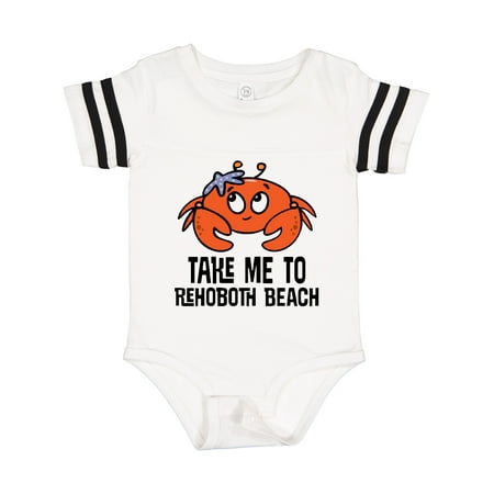 

Inktastic Rehoboth Beach Delaware Cute Crab Gift Baby Boy or Baby Girl Bodysuit
