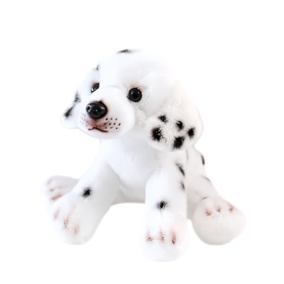 Simulation Dalmatian Dog Plush Toy Creative Spotted Dog Stuffed Animals Realistic Pet Puppy Doll Toys