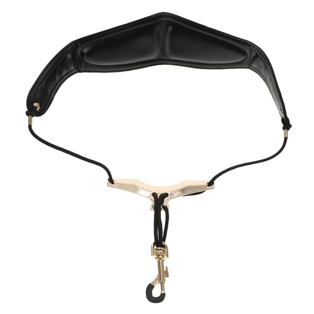MasteelfCA 1 Pce Sangle de Saxophone en Cuir Ceinture de Saxophone Réglable Sangle de Saxophone Ceinture de Saxophone