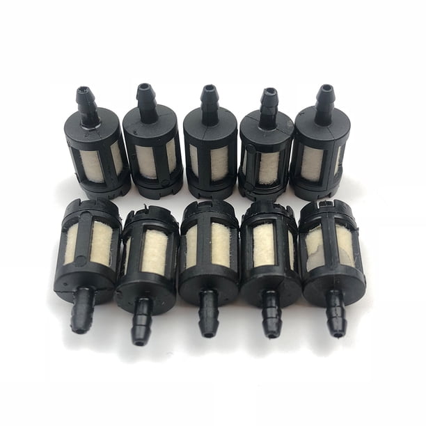 Jardinería Motosierra Filtro de combustible Sierra filtros de aceite Arbusto aseo Motosierras Suministros Suministros Accesorios de herramientas Reemplazo para Stihl 10 piezas Inevent TO001270-00