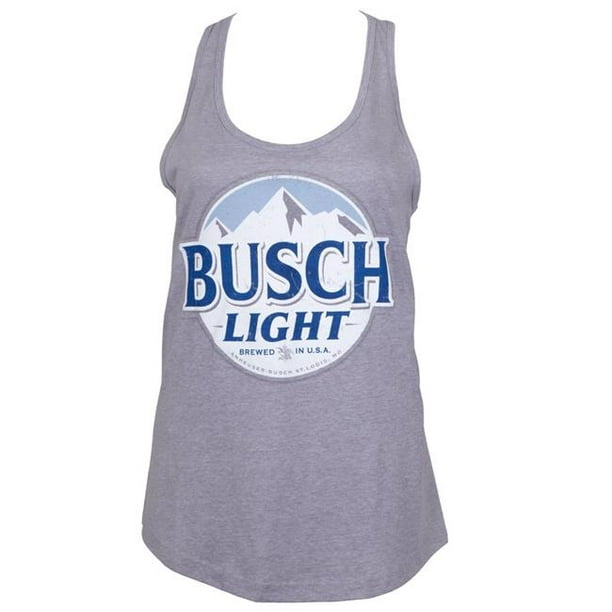 Busch - Busch Light Women's Grey Tank Top-Medium - Walmart.com ...