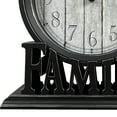 thumbnail image 2 of Round Table Clock Decorative Silent Clock Living Quartz Movement for Shelf Kitchen Decors StyleA, 2 of 9