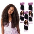 thumbnail image 2 of Sensationnel Lulutress 3X's Pack Water Wave Crochet Hair - 18”, 2 of 15