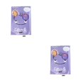 thumbnail image 1 of Jumpingount Bangs Pad Paste Post Seamless Hairs Hair Fixator Shop Patch Tools Pads Barber Use Washing Face Fixed Clip Home Makeup Bang Púrpura claro 2piezas, 1 of 6