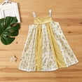thumbnail image 2 of Mercatoo 8T Toddler Kids Girls Summer Dress Sling Blue Floral Casual Dress Pattern Girls Party Dress Sleeveless Sundress, 2 of 4