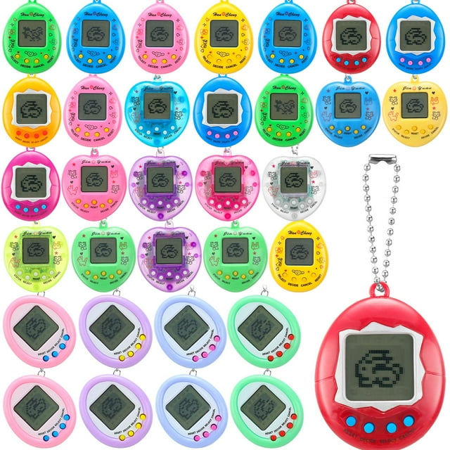 Juguetes electrónicos digitales virtuales para mascotas Jerify con llavero