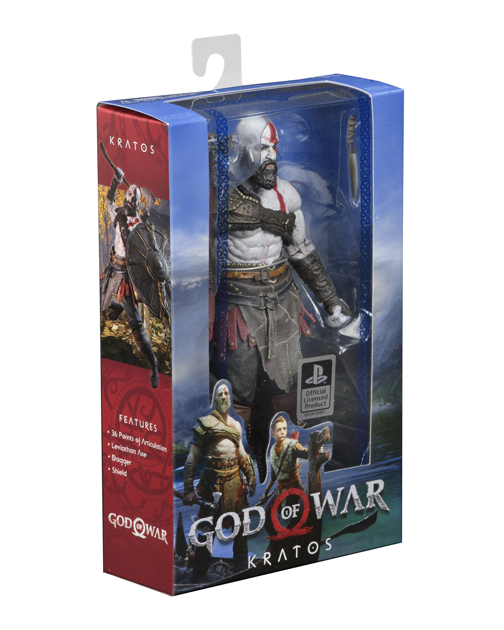 NECA God of War (2018) - 7" Scale Action Figure - Kratos