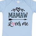 thumbnail image 4 of Inktastic Mamaw Loves Me Grandchild Girls Baby Bodysuit, 4 of 5