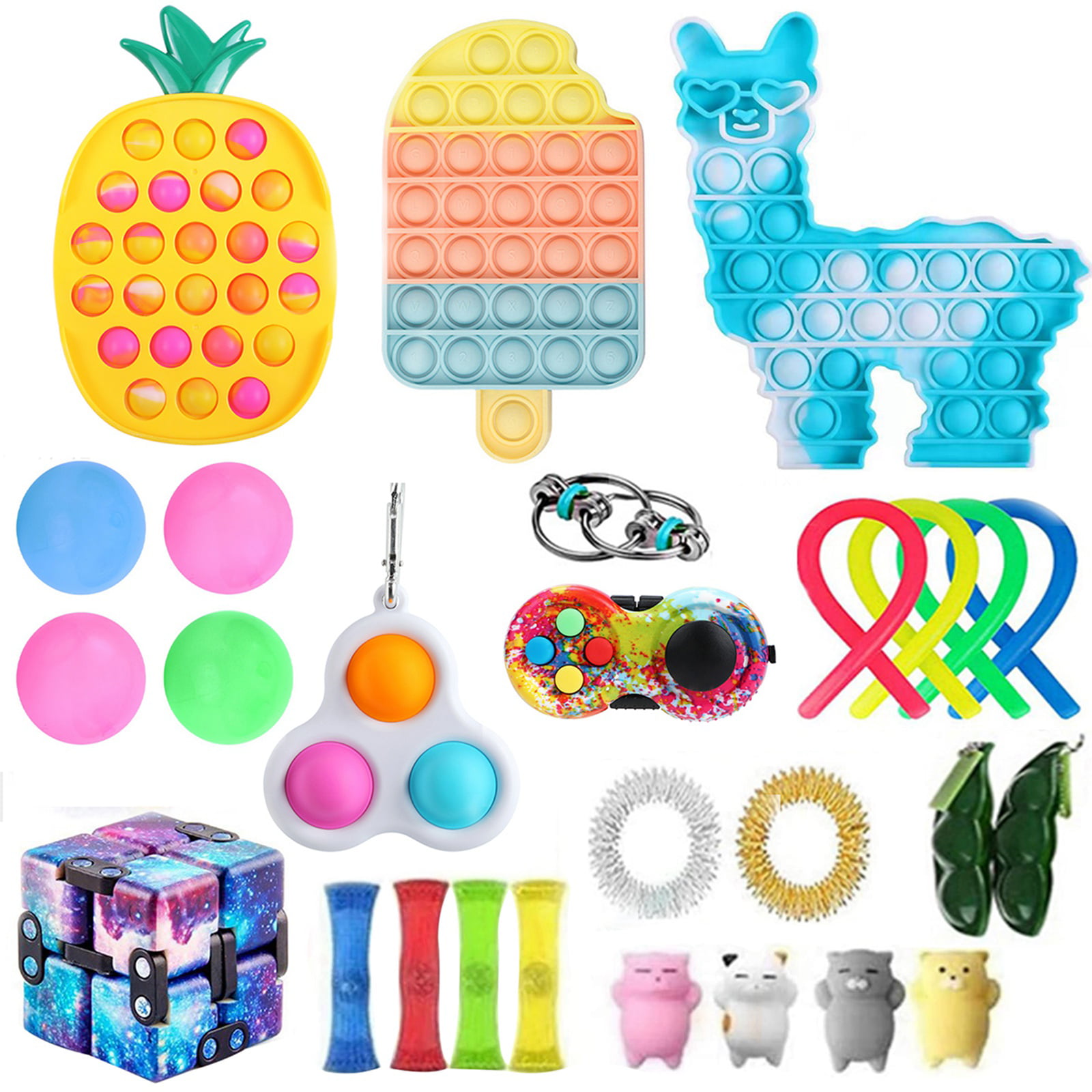 Boy Girl Fun Sensory Toys Fidget Stress Sensory Relief Kids Family Games Gift 