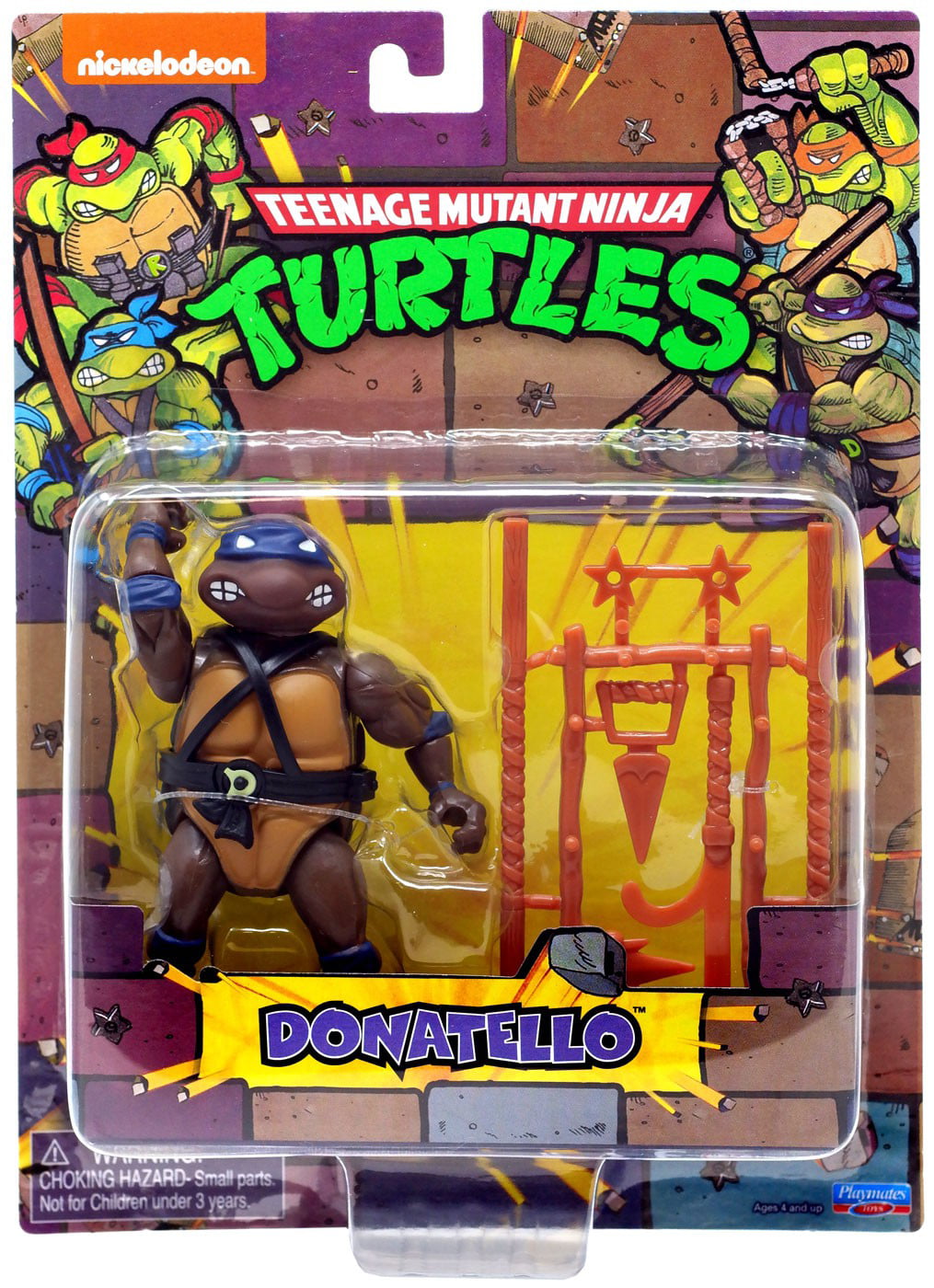 Flair Toy Teenage Mutant Ninja Turtles Classic Figure Donatello 91080 for sale online 