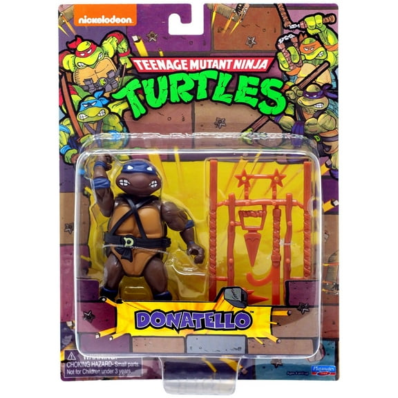 Teenage Mutant Ninja Turtles Retro Donatello Action Figure (Rotocast Sewer Lair)