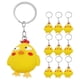 thumbnail image 1 of 10 pcs Mini Yellow Chick Keychain Cute Pendant Keychains Small Chick Keychain Handbag Keychain, 1 of 2