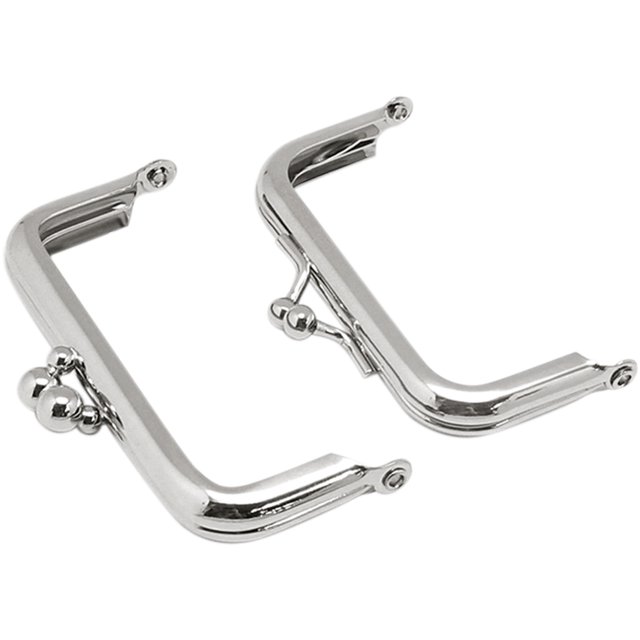 INSPIRE CHIC Purse Handbag Arch Shape Kisslock Clasp Frame 3' Length 4Pcs