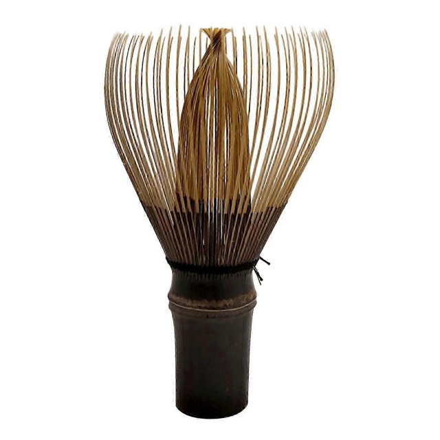 Japanese Matcha Whisk Traditional Bamboo Chasen for Preparing Matcha Tea, Tea Ceremony Tool with Natural Handle