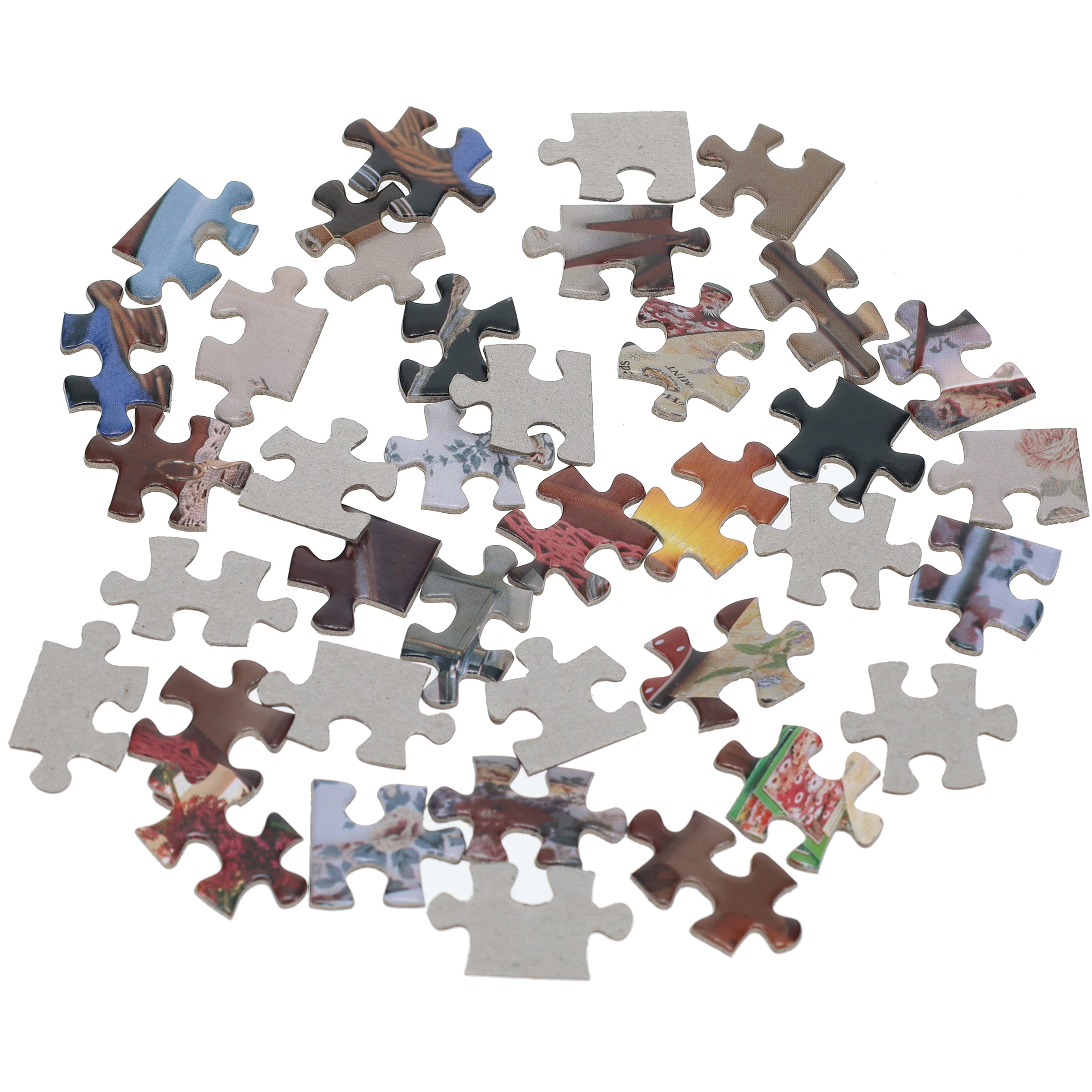 TDC Games Alphabet Mystery Puzzle - C Is For Chocolate - 2 Jigsaw Puzzles - 500 pc