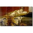 thumbnail image 1 of Ceramic Tile Mural-Lawrence Alma-Tadema Women Painting 178. 40" w x 24" h using (15) 8 x 8 ceramic tiles, 1 of 3