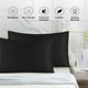 thumbnail image 5 of Funda de almohada de satén de seda con emulación de piezas, cómoda funda de almohada para cama, fundas de almohada de belleza capilar, funda de almohada de seda, 5 of 8