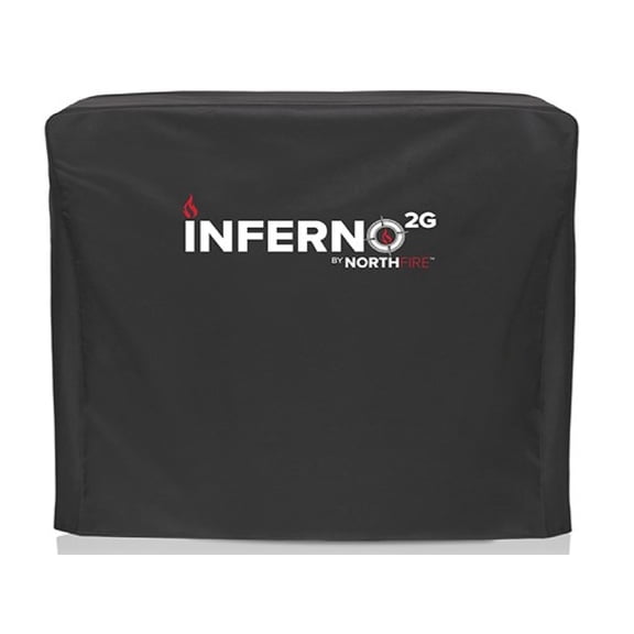 17" Black Nylon Waterproof Grill Cover for the Inferno 2G Grill