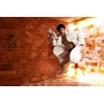 thumbnail image 3 of Mens Robe with Hair Towel Soft Comfortable Bathrobe, Medium Weight and Relaxed Cut Robe Made of Pure Aegean Turkish Cotton, 3 of 8