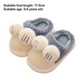 thumbnail image 2 of Zapatillas para niños Zapatillas de casa cálidas para niños y niñas de invierno, zapatillas de casa acogedoras, 2 of 5