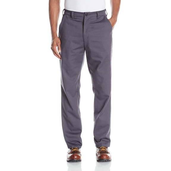 Bulwark PEW2CH-33-34 Mens Midweight Excel FR Work Pant, Charcoal - 33 in. Waist - 34 in. Inseam