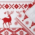 thumbnail image 4 of Christmas Curtains 84 Inch Length - Velvet Boho Curtains Christmas Tree and Deer Pattern Room Darkening Privacy Living Room Decoration Bedroom Curtains 2 Panel Sets, White|Bohemian 52''Wx84''L, 4 of 7