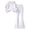 White, variant on Ixbnca 2 Piece Outfits for Kids Girls Long Sleeve Hooded Sweatshirts High Waist Flare Pants Bow Fashion Clothes