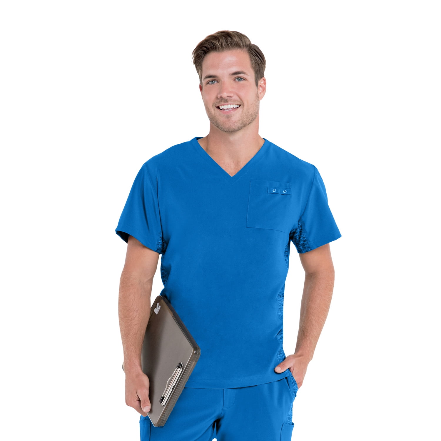 Urbane Scrubs Urbane Performance VNeck Scrub Top for Men Modern