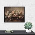 thumbnail image 5 of Diamond Art Kits for Adults, Vintage Peonies Rustic CharmDiamond Painting Kits for Beginners, Frameless Round 5D Full Drill Diamonds Art Pictures Gem Art Crafts Home Decor Gifts, 5 of 8
