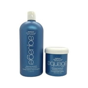 Aquage SeaExtend Silkening Shampoo 33.8 Oz & Conditioner 16 Oz Set