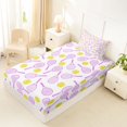 thumbnail image 4 of Manfei Girls Ball Games Twin Sheets,Tennis Stick Bedding For Girls,Cool Shade,3pcs,1 Fitted Sheet and 1 Pillowcase, 4 of 7