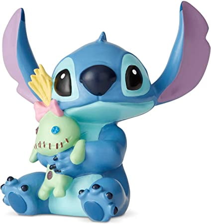 Disney Lilo and Stitch Stitch in Pajamas Holding Scrump Milk Bottle Ohana Plush 