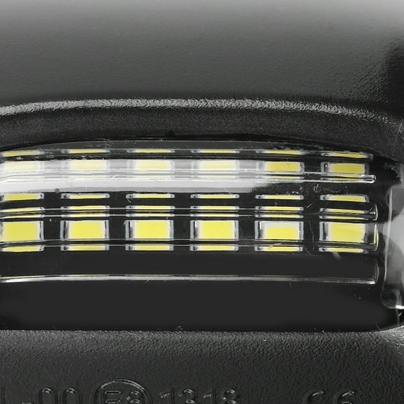 PAR DE LUCES DE MATRÍCULA DE 18 LED para Tacoma Brillante Ahorro de Energía DC12V, Negro, 2 piezas Izquierda Derecha Reemplazo de Luz para Automóvile