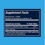 Rutascorbin with vitamin C Dietary Supplement 50 tb