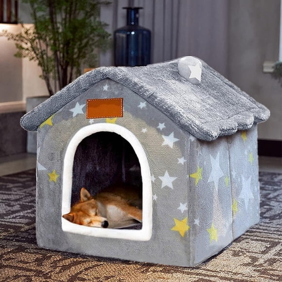 Casa para perros BXEBUI plegable de espuma viscoelástica XL para interior