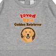 thumbnail image 3 of Inktastic Golden Retriever Dog Lover Baby Sweatshirt, 3 of 4