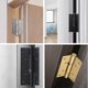 thumbnail image 3 of Door Closer, Hidden Soft Close Door Hinge, Slow Close Silent Positioning, Home, Indoor Garden, Hotel, Commercial Door - Silver, 3 of 5