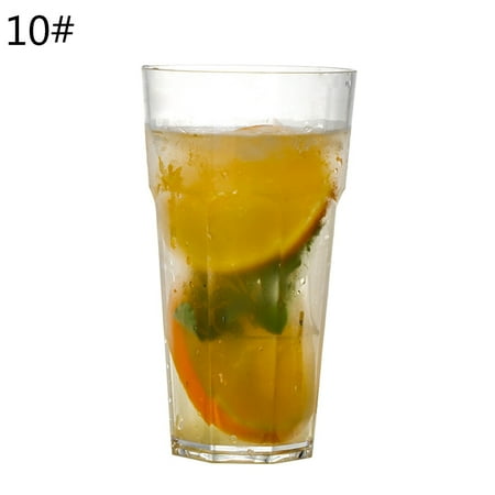 

Dasbsug Milk Tea Cup Creative Acrylic Material Bar Wine Cup Water Cup for Drinking Juice