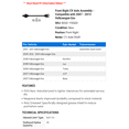 thumbnail image 2 of Front Right CV Axle Assembly - Compatible with 2007 - 2013 Volkswagen Eos 2008 2009 2010 2011 2012, 2 of 2