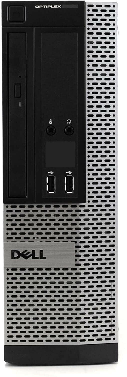 Restored Dell Gaming Computer Desktop SFF PC Intel Core i5 Processor 8GB Ram 500GB HDD 20" LCD, Bto AMD Radeon RX 550 DDR5, Wifi Adapter Windows 10 (Refurbished)