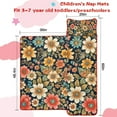 thumbnail image 5 of Pioneer Flower Floral Print Pattern Toddler Nap Mats for Kids Preschool,Sleeping Mat Bag or Kids,Toddler Sleeping Bag,Toddler Nap Mat or Daycare, 5 of 6